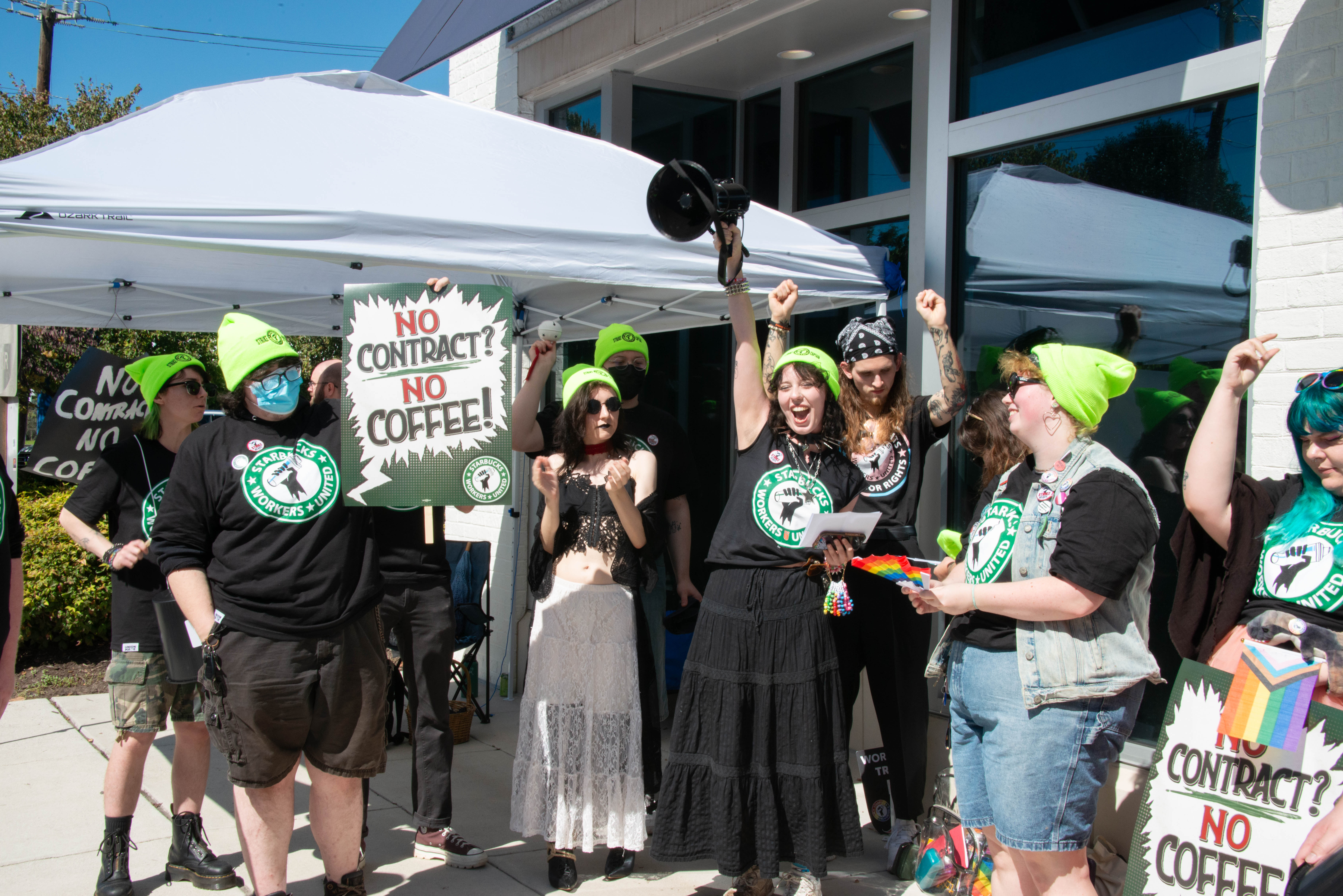 Starbucks workers organizing